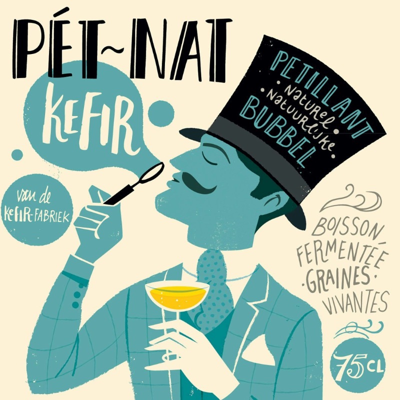 Label illustration — Jose Luis Garcia Lechner